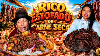 COCINANDO CARNE SECA |  Washo Washito ft Señora Jashi
