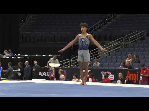 Pierce Wolfgang | Floor Exercise | 2022 OOFOS U.S. Championships | Junior Men Day 1