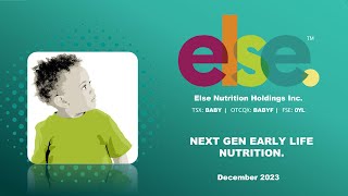 Else Nutrition Holdings Inc OTCQX BABYF TSX BABY Virtual Investor Conferences
