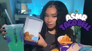 ASMR| Taco Bell Mukbang+NEW Chicken Nuggets 🌮🔔