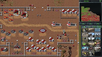 Casual Long Play: C&C Remastered TD Let Build a nice Base. Custom Missions PATSUX for NOD