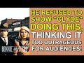 How he REFUSED to show "CLYDE" from Bonnie & Clyde doing this,  just too outrageous for audiences!