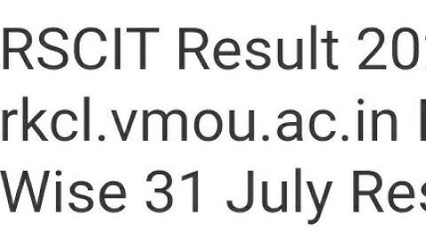 RSCIT RESULT 2022 RELEASED DATE OFFICIAL DECLARED, HOW TO DOWNLOAD,LATEST NEWS RSCIT RESULT, CUTOFF