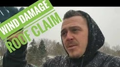 Wind Damage Roof Claim, How To. (Turn up your resolution to read paperwork)