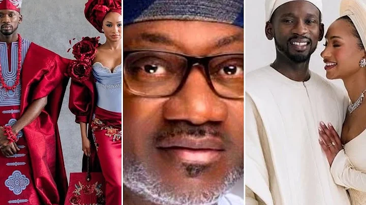 Billionaire Femi Otedola gives a heartwarming speech at his daughter's wedding