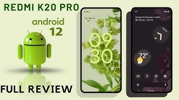 Redmi K20 Pro/Mi 9T Pro | Android 12 Beta 2.1 Full Review | In Telugu