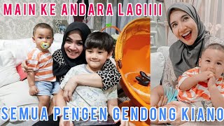 Semua Gemes Sama Kiano Di Andara Ketemu Mami Zaskia, Umi Melly Goeslaw, Tietanya Aa Rafathar