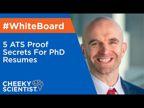 5 ats proof secrets for phd resumes youtube