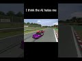 Miata + AI = Chaos #SimRacing #GTR2 #Miata #Shorts #racingcrash