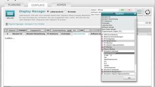 kompas Digital Signage: Displays managen und Standorte filtern [Anwendervideo] screenshot 4