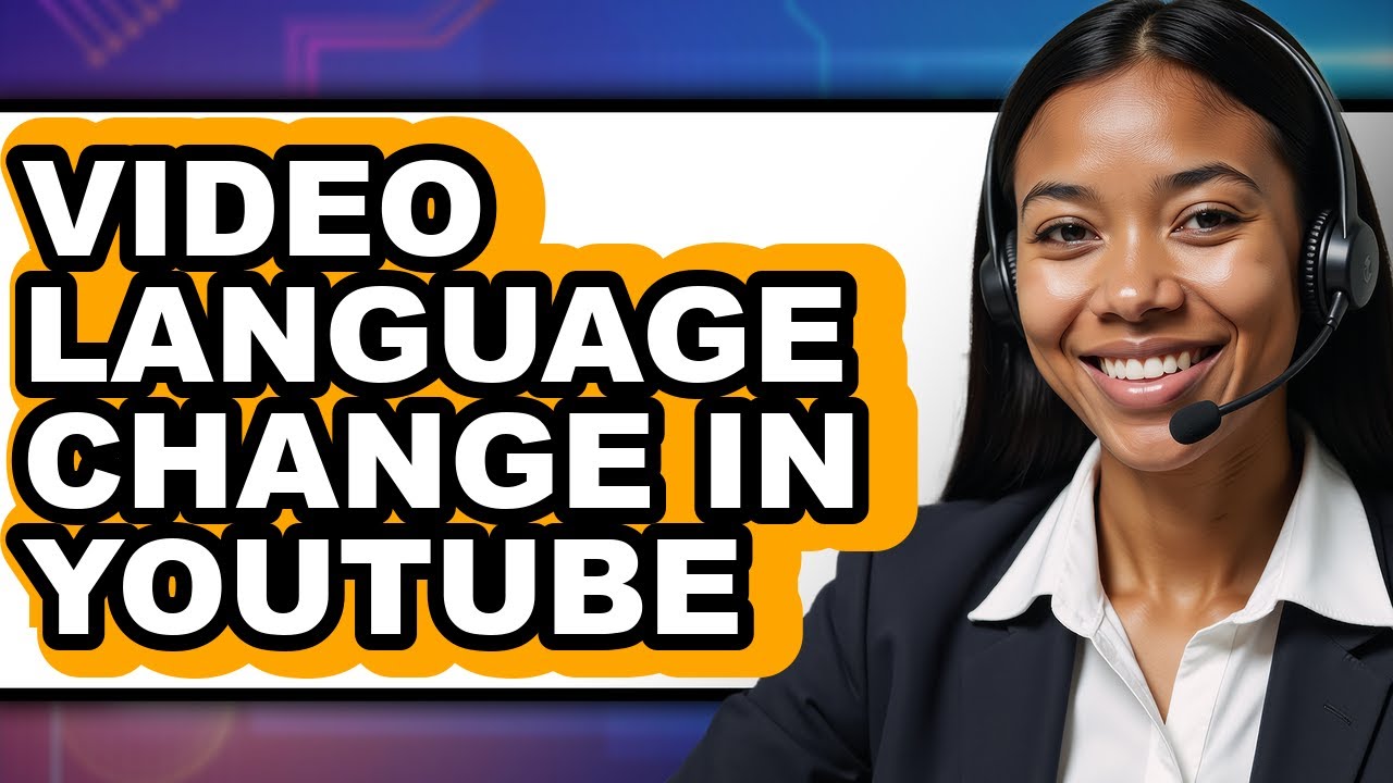 How to Video Language Change in Youtube (only Way) - YouTube