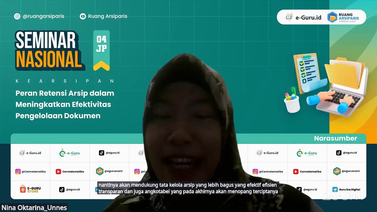 #1 Workshop 38JP: Optimalisasi Manajemen Arsip Melalui Penilaian & Penetapan Retensi yg Tepat