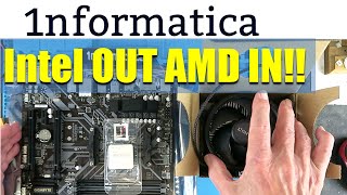 Video Editing PC Upgrade AMD Ryzen 5 3600X 6 Core CPU