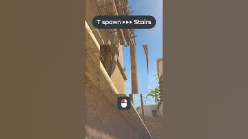 DOES YOUR TEAMMATE KNOW THIS SMOKE ON MIRAGE? #shorts #csgo #cs2