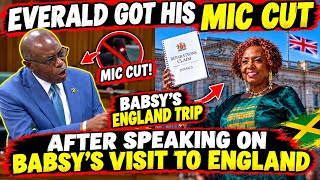 EVERALD WARMINGTON’S MIC GOT TURNED OFF IN PARLIAMENT AFTER SPEAKING ON BABSY’S LONDON TRIP