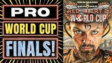 Red Alert 2: World Cup! - Pro 1v1 Tournament | Command & Conquer (Multiplayer Online Event) Cncnet