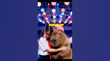 Capybara và cuộc thi bơi siêu cấp thành phố  #capybara