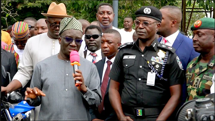 Gov Okpebholo Reads Riot To Criminals In Edo State, Donates 300 Motorbikes To Edo Police Command