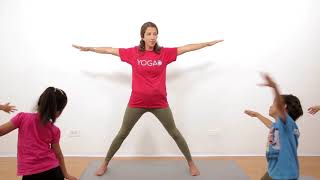 Yoga For Stress Relief | 20 Minute Kids Yoga Class with Yoga Ed. | Ages 35