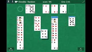 Klondike Solitaire Gameplay Walkthrough