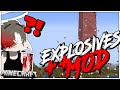 EXPLOSIVES++ MOD REVIEW - A GIANT PILLER OF INCOMING DOOM | Minecraft (S04 EP08)