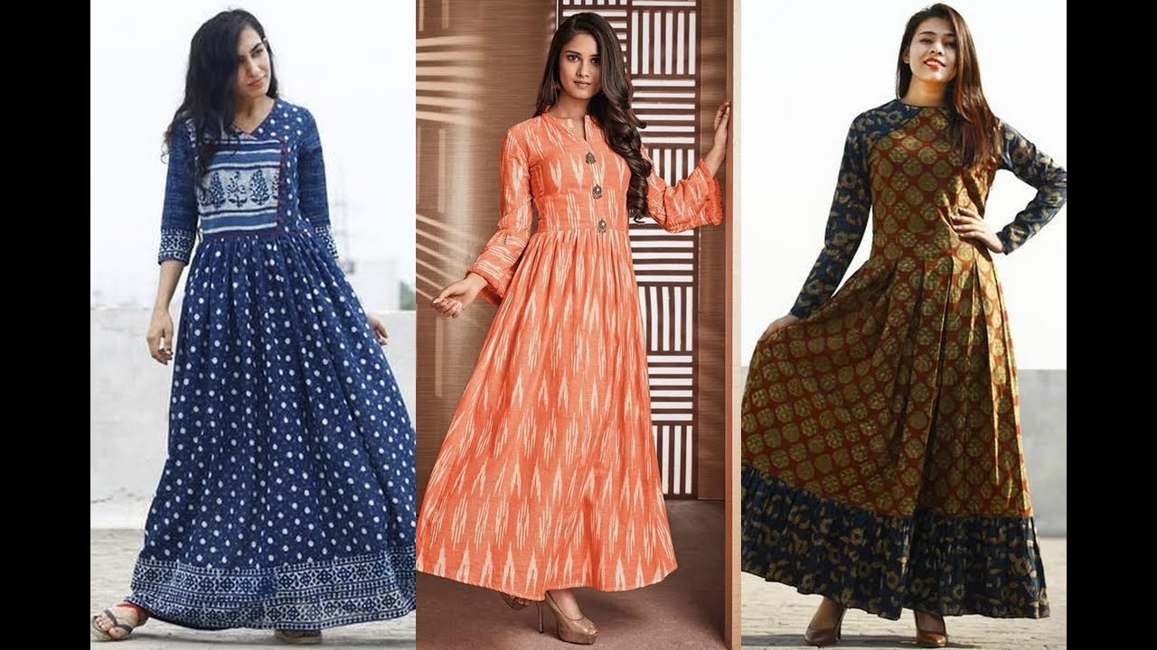 maxi gown kurti