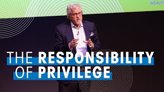 (Audio Described) On using power and privilege for change, ft. the Raikes Foundation’s Jeff Raikes