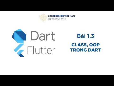 Video Lập trình Dart cơ bản 2022 - Bài 1.3 - Khai báo, sử... - youtube