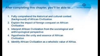 Contemporary World Civilization - Unit 1 Chapter Summary