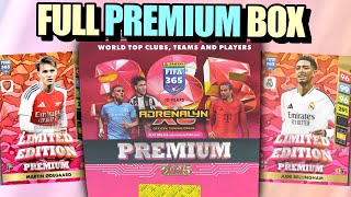 Full Box Opening Adrenalyn Xl 2025 Fifa 365 Premium Box Limited Edition Every Pack Error Box