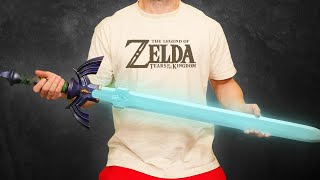 I bought a real MASTER SWORD from ZELDA Tears of the Kingdom 😍