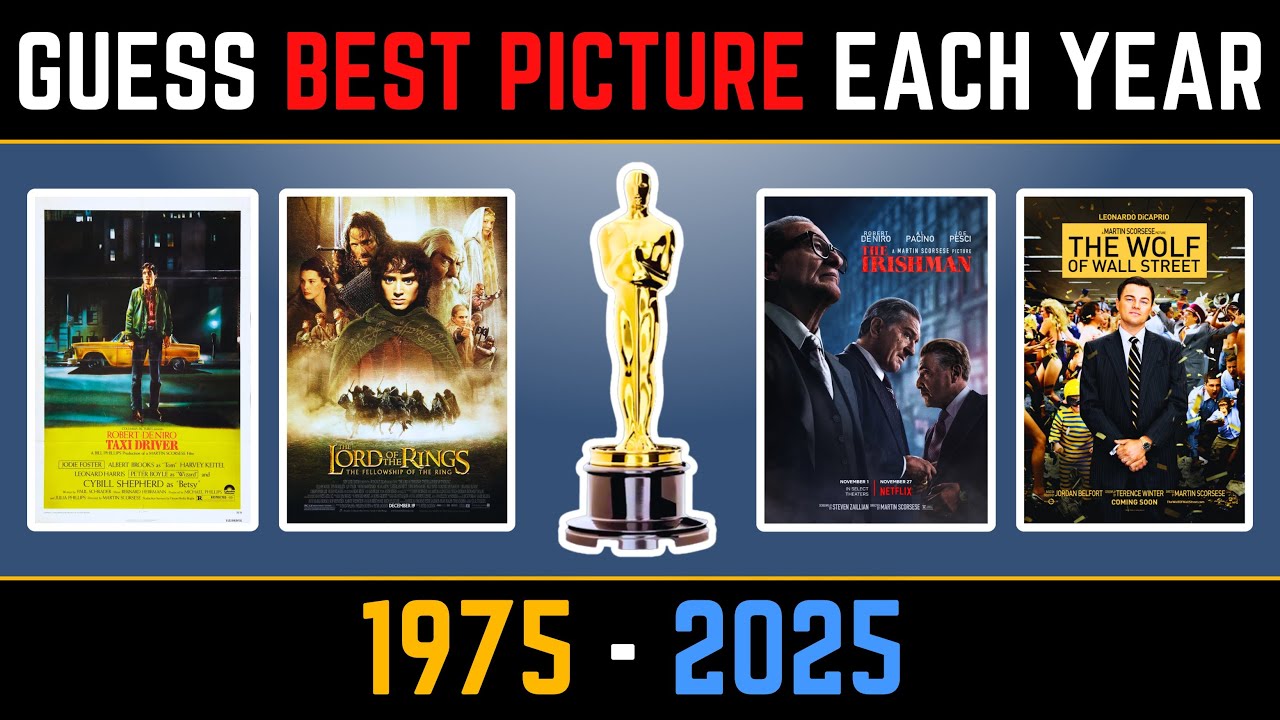 Who Won BEST PICTURE?! Guess which Film got the Academy award each year! | Movie Quiz | Oscar Quiz