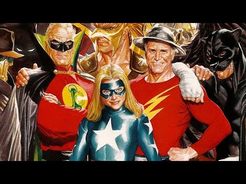 Who are the members of the justice society of america?