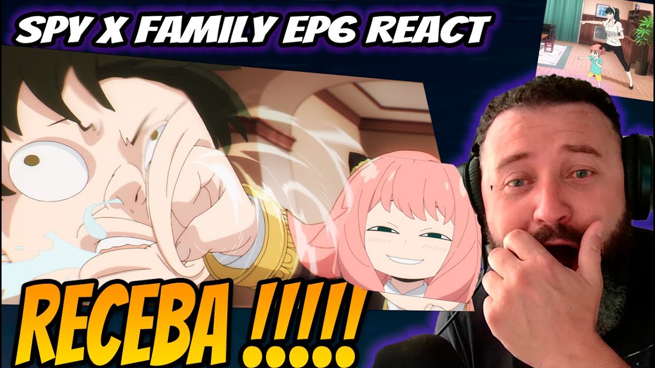 YOR MITOU MUITO! O ANIME FICOU PESADÃO!!! React Spy x Family EP. 6