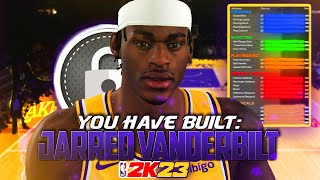 NBA 2K23 *RARE HYBRID DEFENDER* JARRED VANDERBILT BUILD | DYNAMIC 3 & D LOCKDOWN PF W/ CONTACT DUNKS