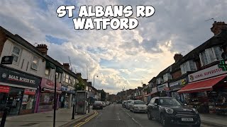 Drive with Me: A412 St Albans Road to Oxhey Tour Hertfordshire | United Kingdome | 4K UHD