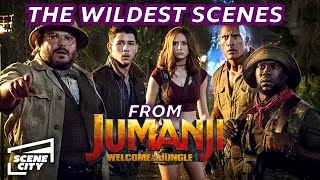 The Wildest Scenes From Jumanji: Welcome To The Jungle (The Rock, Jack Black #Movie #4k)