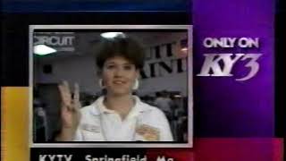 KYTV Channel 3 NBC Springfield Mo Promo’s & ID Back In March 24 1989