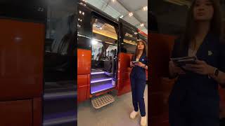 Exhibition GJAW 2025 Jetbus 5 Big Jumbo 🤩 #GJAW2025 #adiputro #jetbus5 #elf #busmania #reels