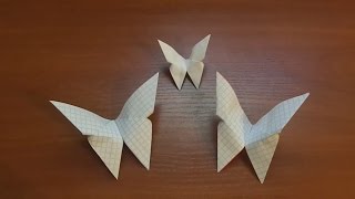 Оригами - Бабочка из бумаги своими руками Оригами - Бабочка из бумаги своими руками