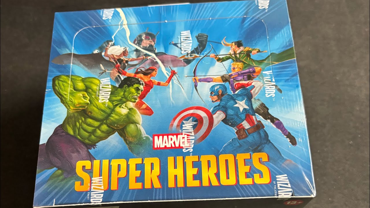 Mtg marvel super heroes jumpstart booster box #1 - YouTube