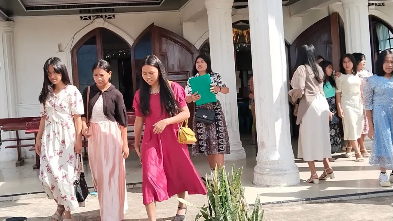 Baru Saja di Gereja HKBP  Mual Nauli Silaitlait Dekat Pacuan Kuda Siborongborong