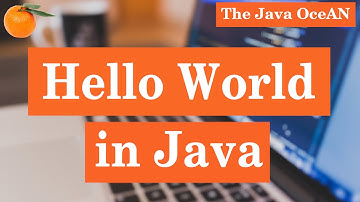 Hello World Program in Java | Your First Program in Java | Java Tutorial