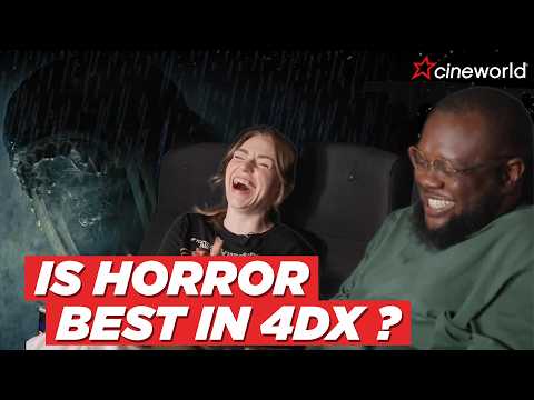 Why should you watch Horror in 4DX? 😱👹 | Cineworld