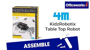 4M KidzRobotix Table Top Robot Assembly