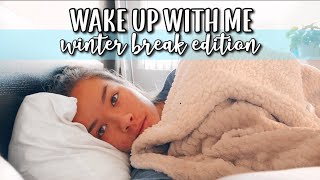 HOW MY WINTER BREAK MORNINGS ACTUALLY GO | Cozy Winter Break Morning Routine 2020!