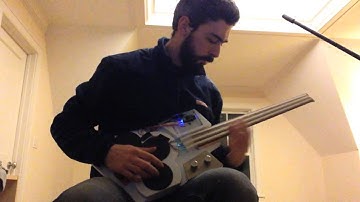 DIY Arduino ribbon synth demo