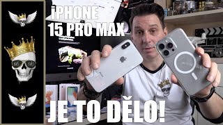 iPhone 15 PRO MAX NATURAL TITANIUM 512GB - test kamery | vyplatí se upgradovat z Iphonu X? 4K