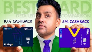The NEW Cashback KING - PhonePe SBI SELECT Black Vs SBI CASHBACK Credit Card !!