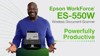 Epson WorkForce ES-550W Wireless Desktop Color Duplex Scanner